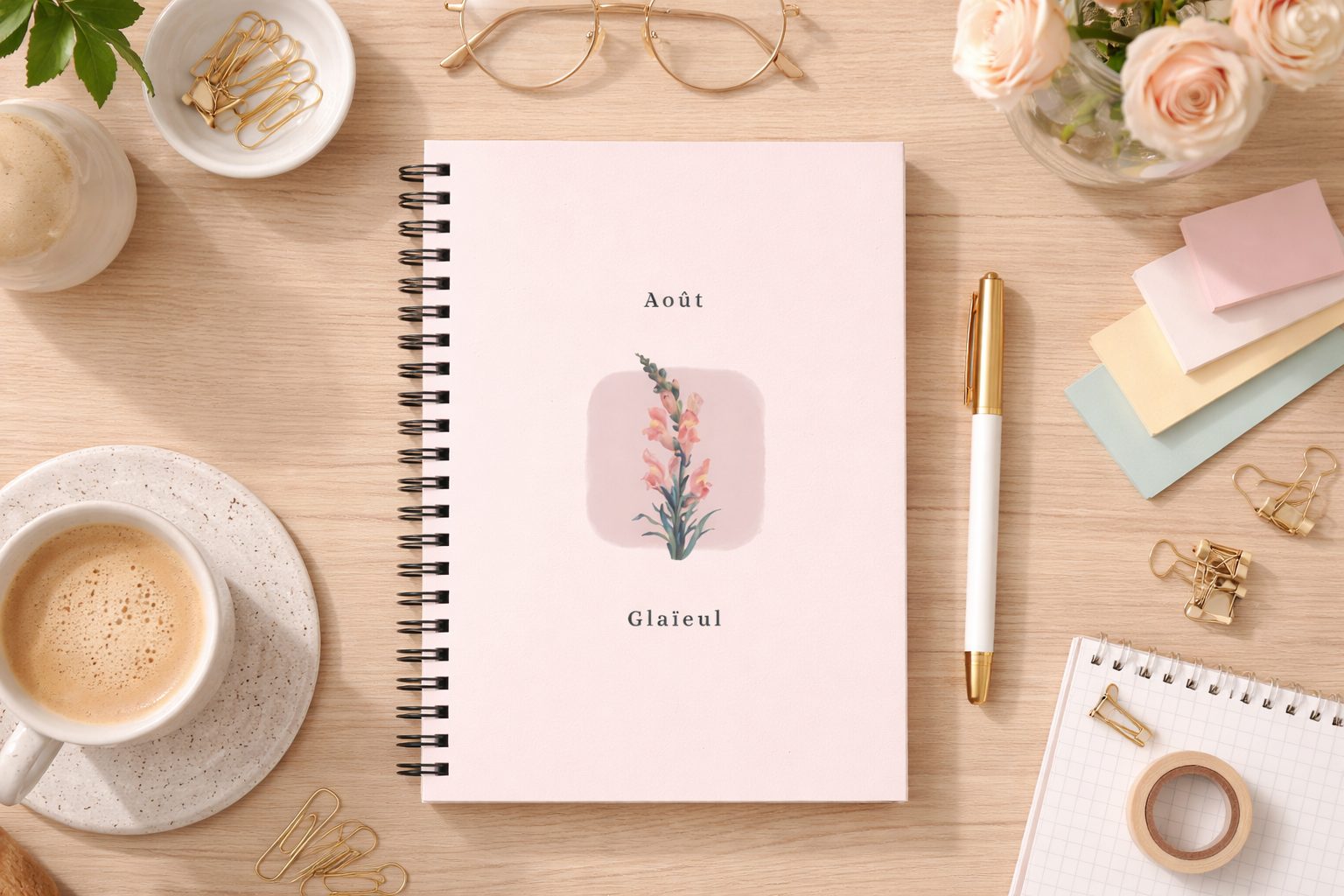 Fleur de naissance du mois d'aout