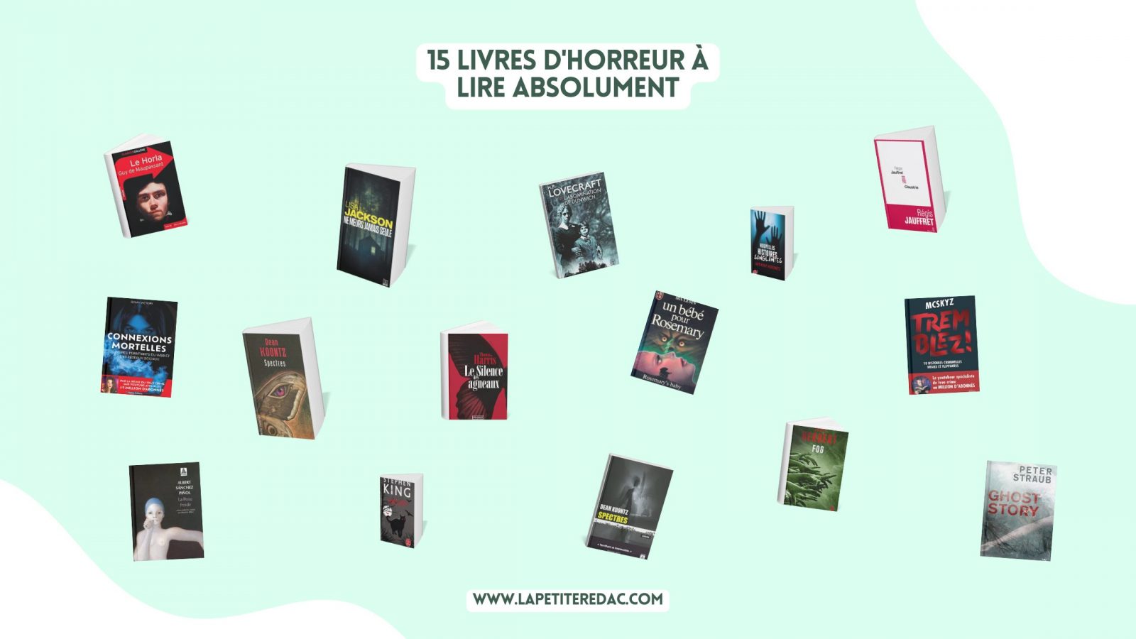 top 15 des livres d’horreur